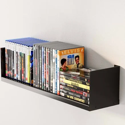 Wallniture Libro U Shape Floating Wall Bookshelf