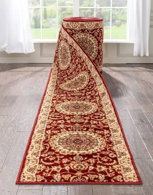 Well Woven Custom Size Medallion Oriental Persian Pattern Runner Rug DU-70-R