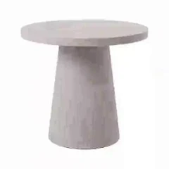 West Elm Concrete Pedestal Outdoor Dining Table