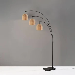 West Elm Louisa 3-Arm Arc Lamp