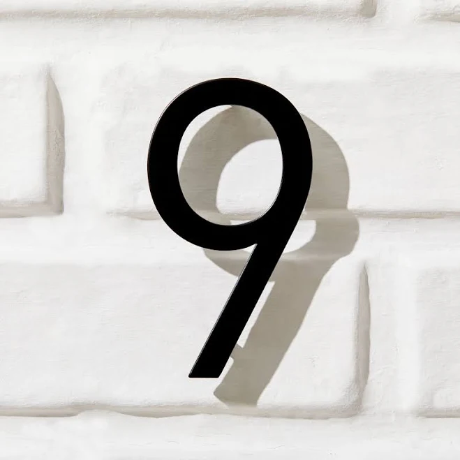 West Elm Outdoor Modernist House Numbers