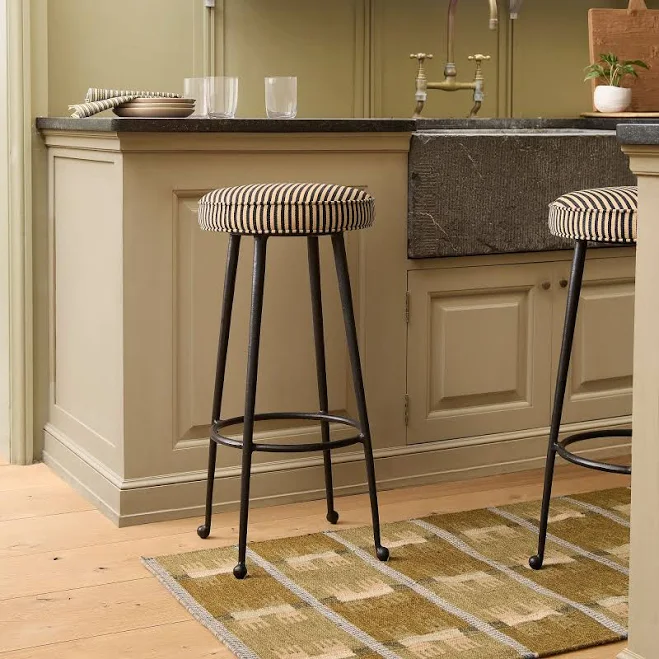 West Elm Pierce and Ward Metal Stool