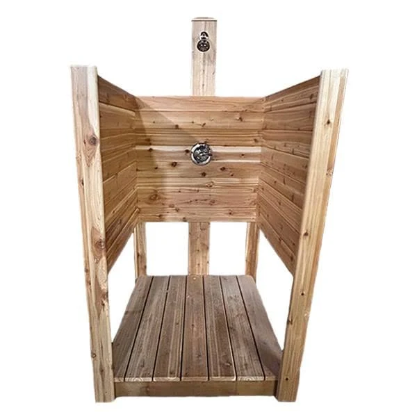 Western Red Cedar Outdoor Shower
