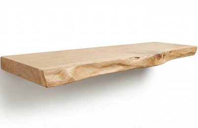 White Oak Live Edge Shelves