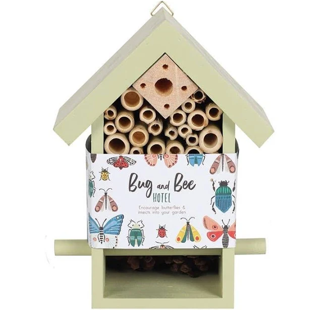 Wooden Bug and Bee Hotel