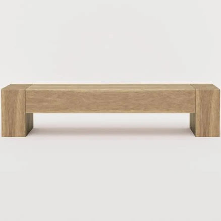 Woodform Collection Alpine Concrete Bench