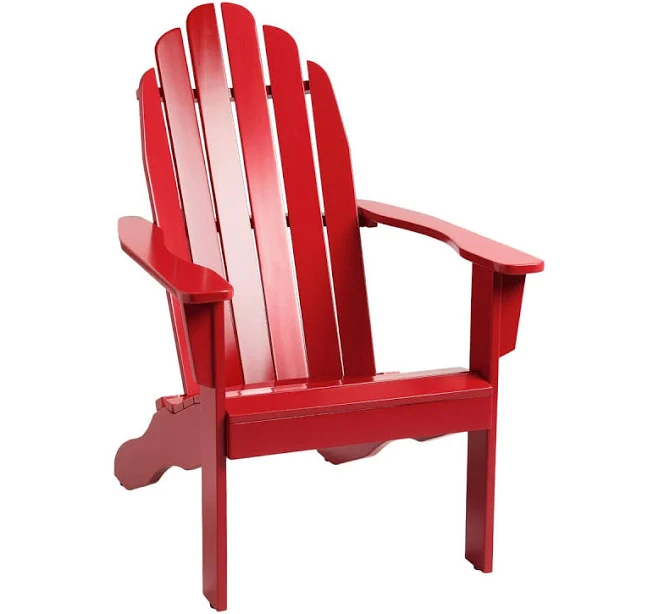 World Market Slatted Wood Adirondack Chair