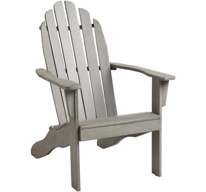 World Market Slatted Wood Adirondack Chair