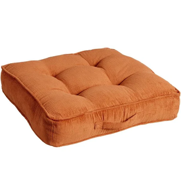 World Market Tufted Corduroy Gusseted Floor Cushion