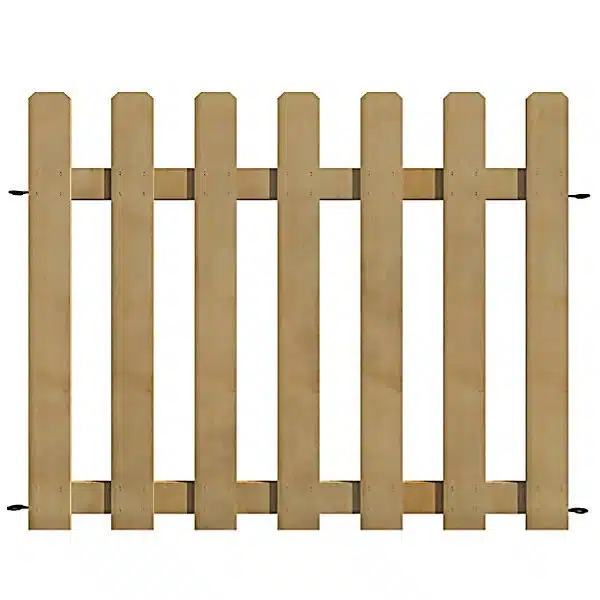 YARDLINK Cedar Dog Ear Fence Panel