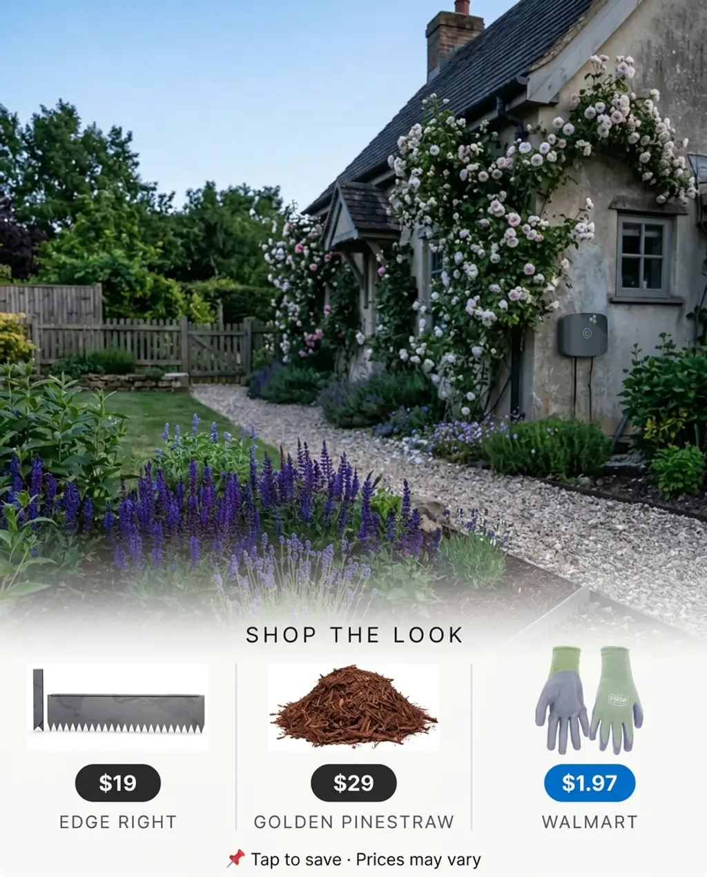 Low-Maintenance English Cottage Garden Design — Shop the Look