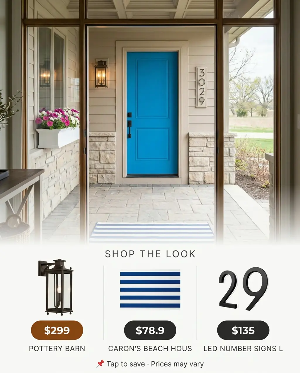 Exterior Refresh: Vibrant Front Door & Window Boxes — Shop the Look