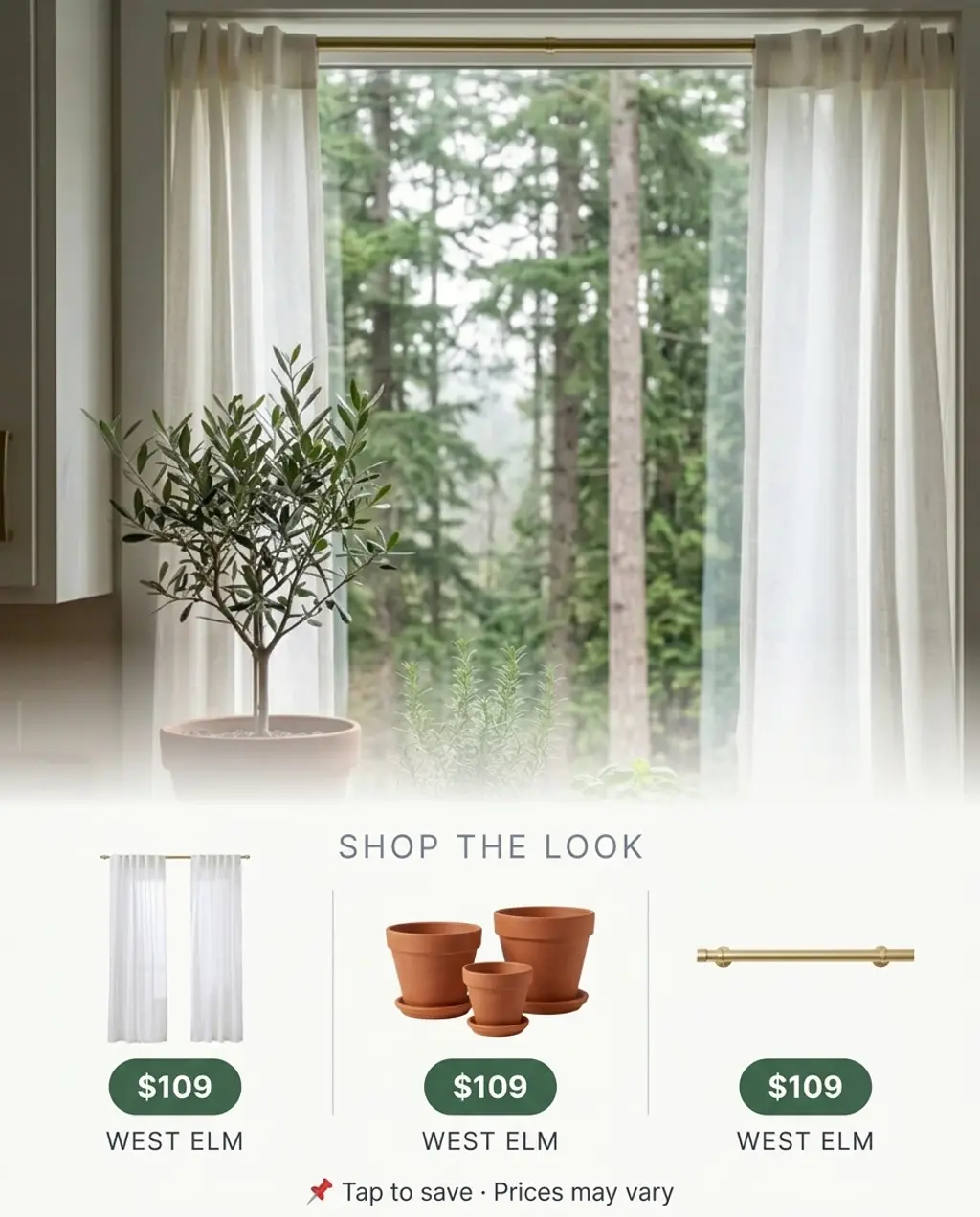 Mediterranean Spring Kitchen Window with Terracotta Pots — Shop the Look