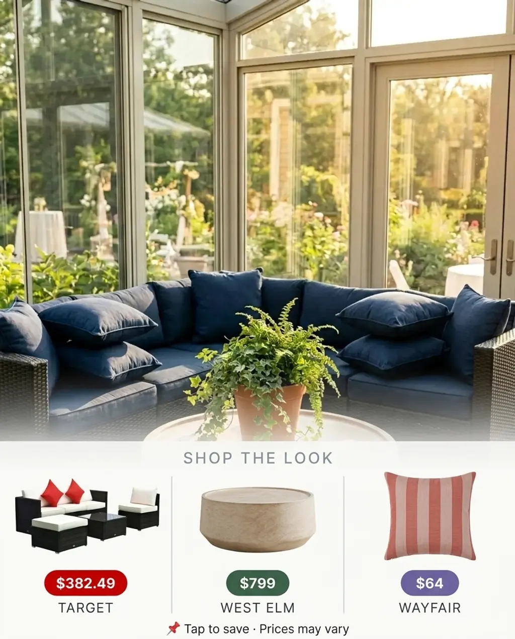 Chic Summer Garden Party Wedding Lounge — Shop the Look