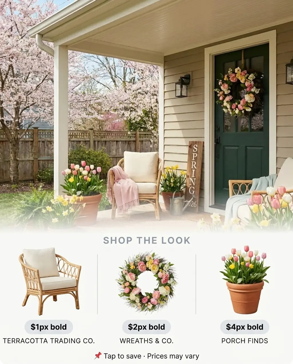 Grand Entrance Spring Porch Refresh 2026 — Shop the Look