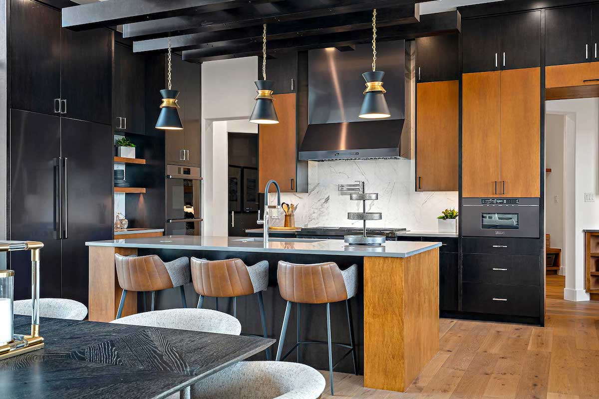 10 Dreamy But Dark Kitchen Cabinet Ideas & Designs - Decorilla Online Interior Design
