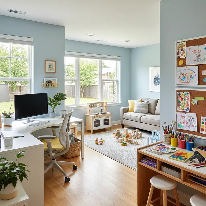 15 Office and Playroom Combo Ideas for Family Homes