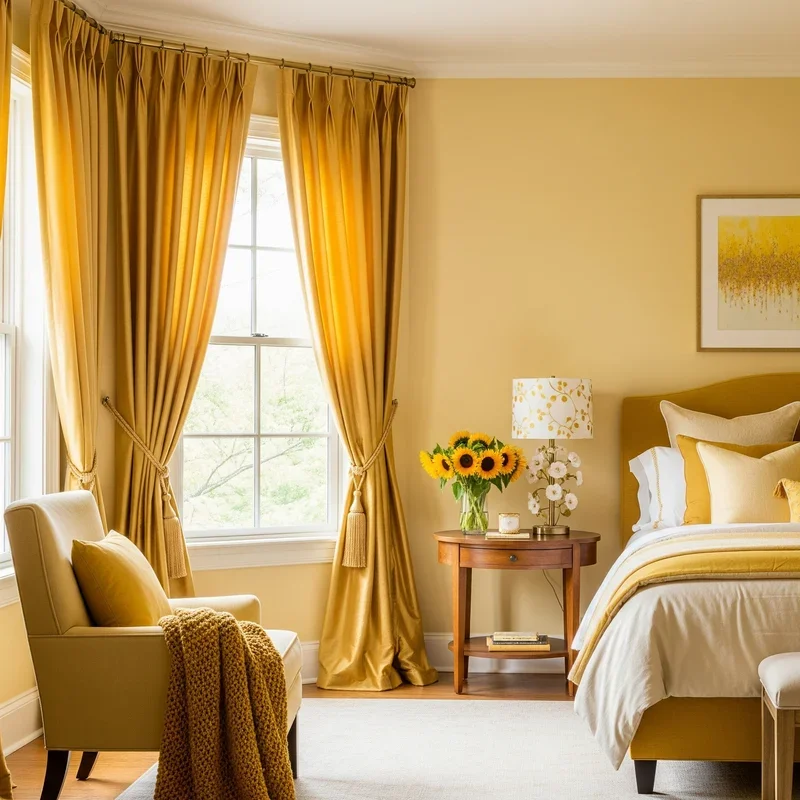 15 Yellow Bedroom Ideas for Bright and Cozy Spaces
