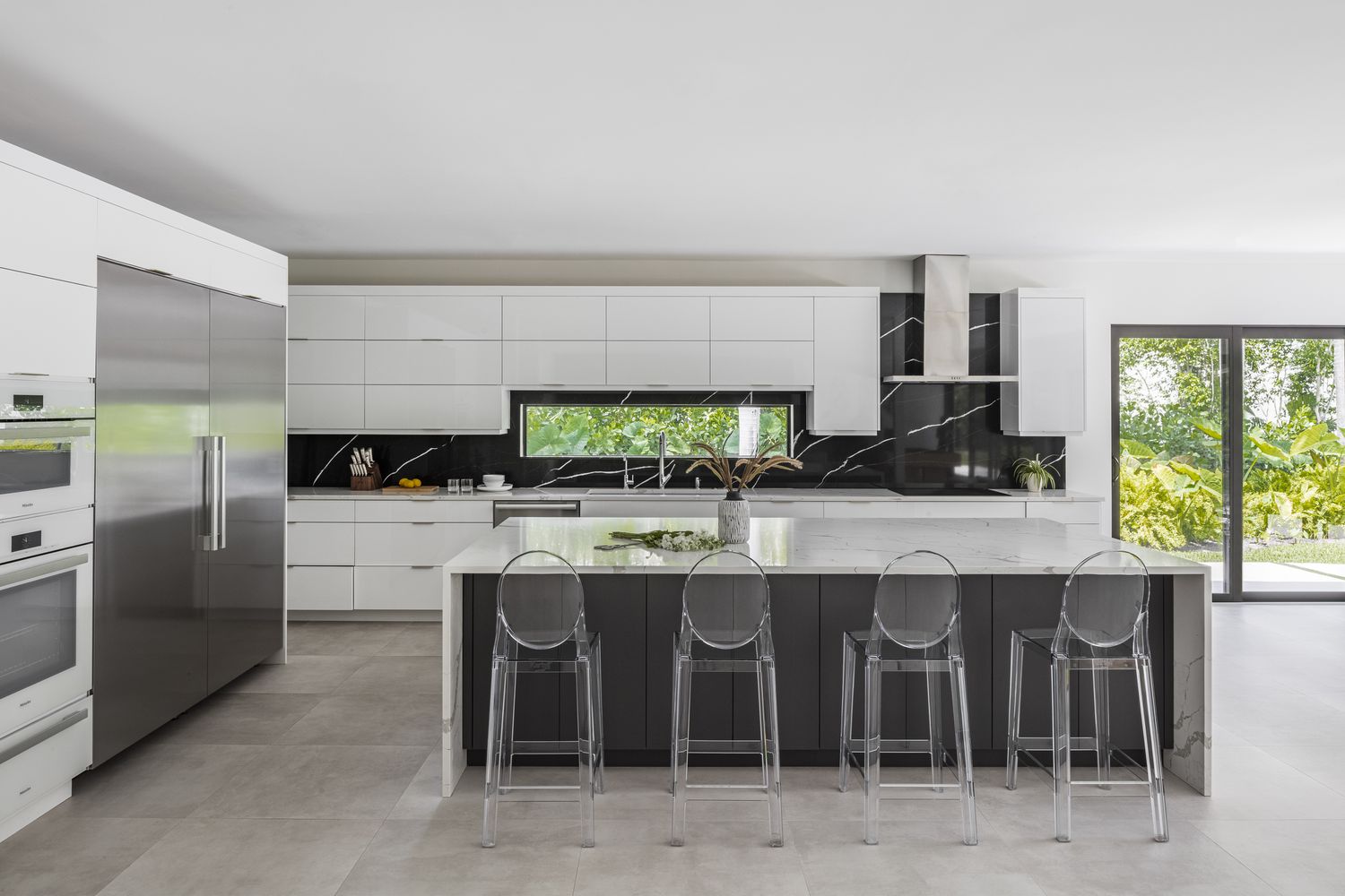 16 Classic Kitchen Cabinet Colors for Gray Floors You'll Love