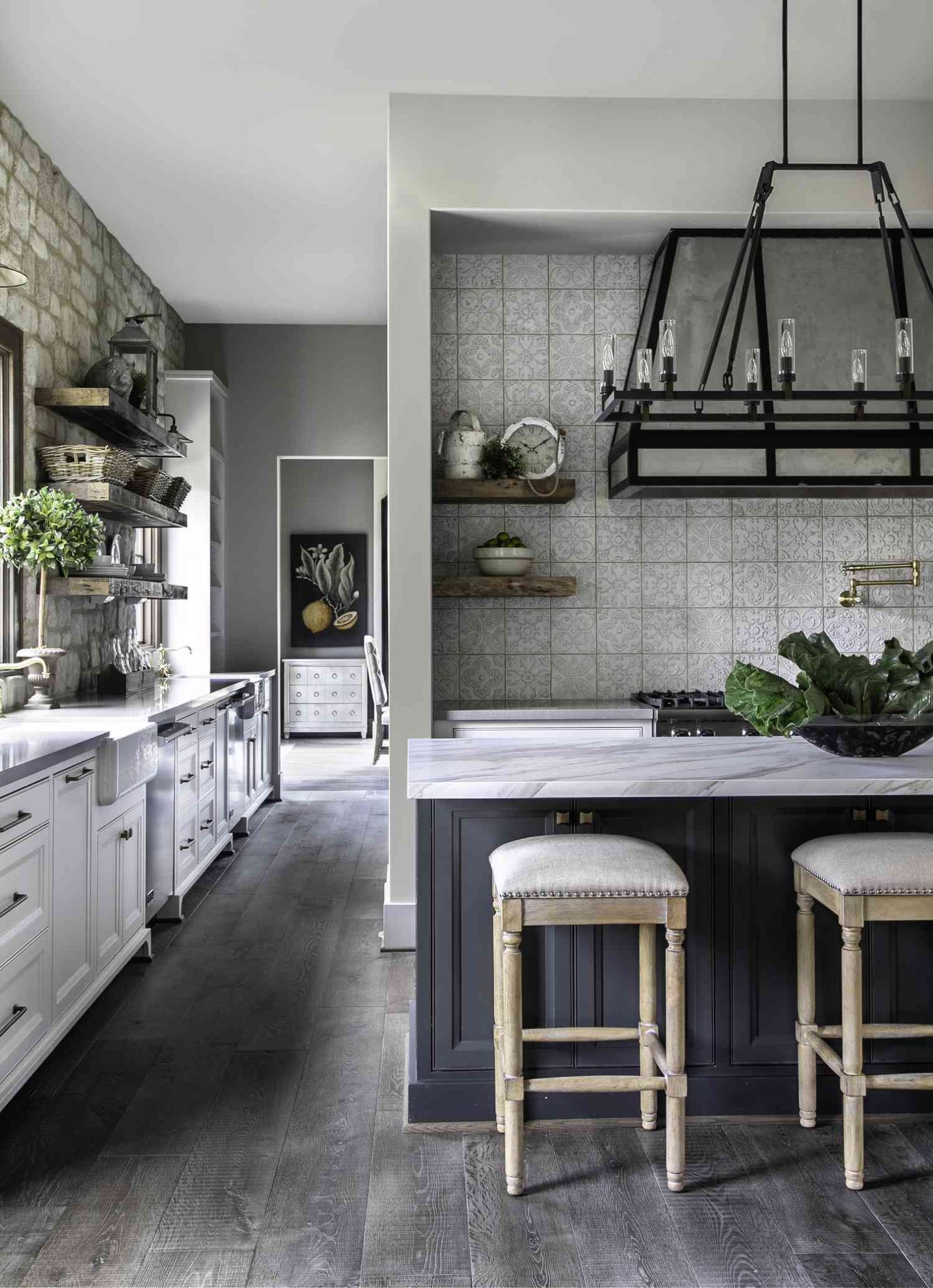 16 Kitchens With Gray Floors That Will Suit Any Home