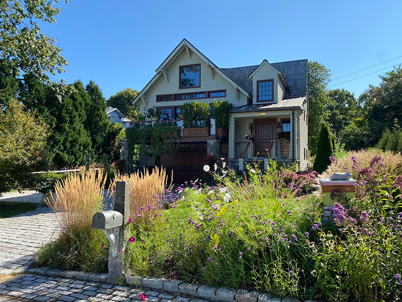 2026 Outdoor Design (Garden Design) Winner: Coastal Pollinator Garden - New Hampshire Home Magazine