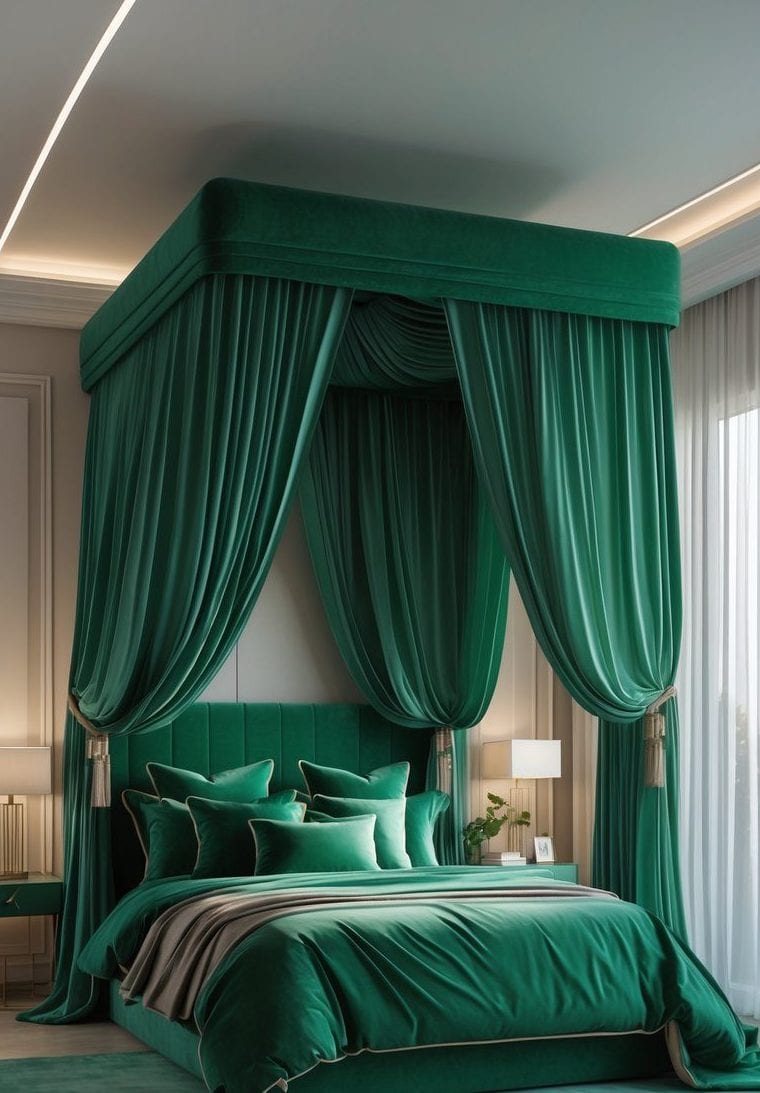 21 Emerald Green Bedroom Ideas for a Stylish, Cozy Retreat