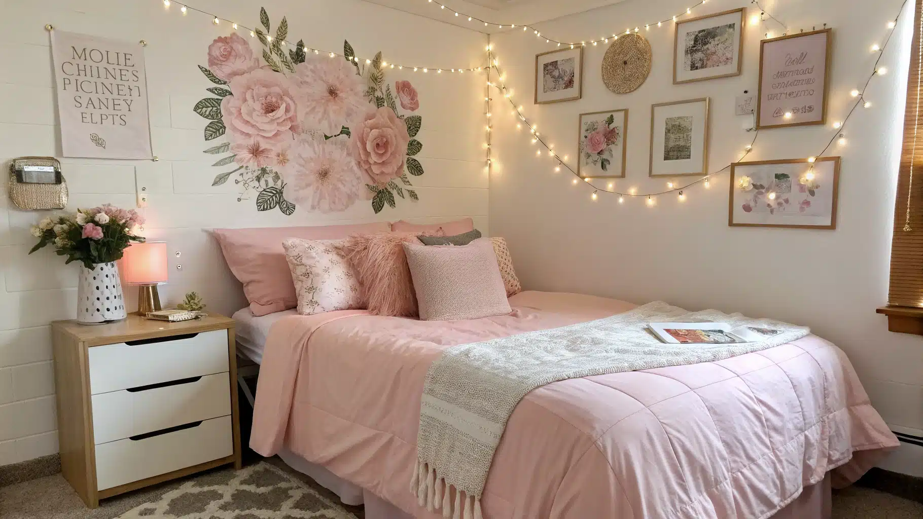 29 Pink Dorm Room Decor Ideas That Will Make Your Space Absolutely Instagram-Worthy - Learn California
