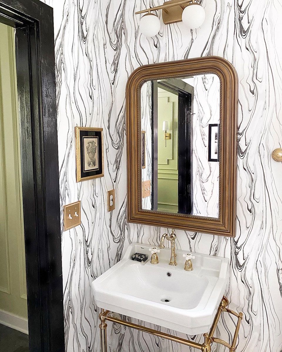 30 Bathroom Wallpaper Ideas to Prove It's Worth It