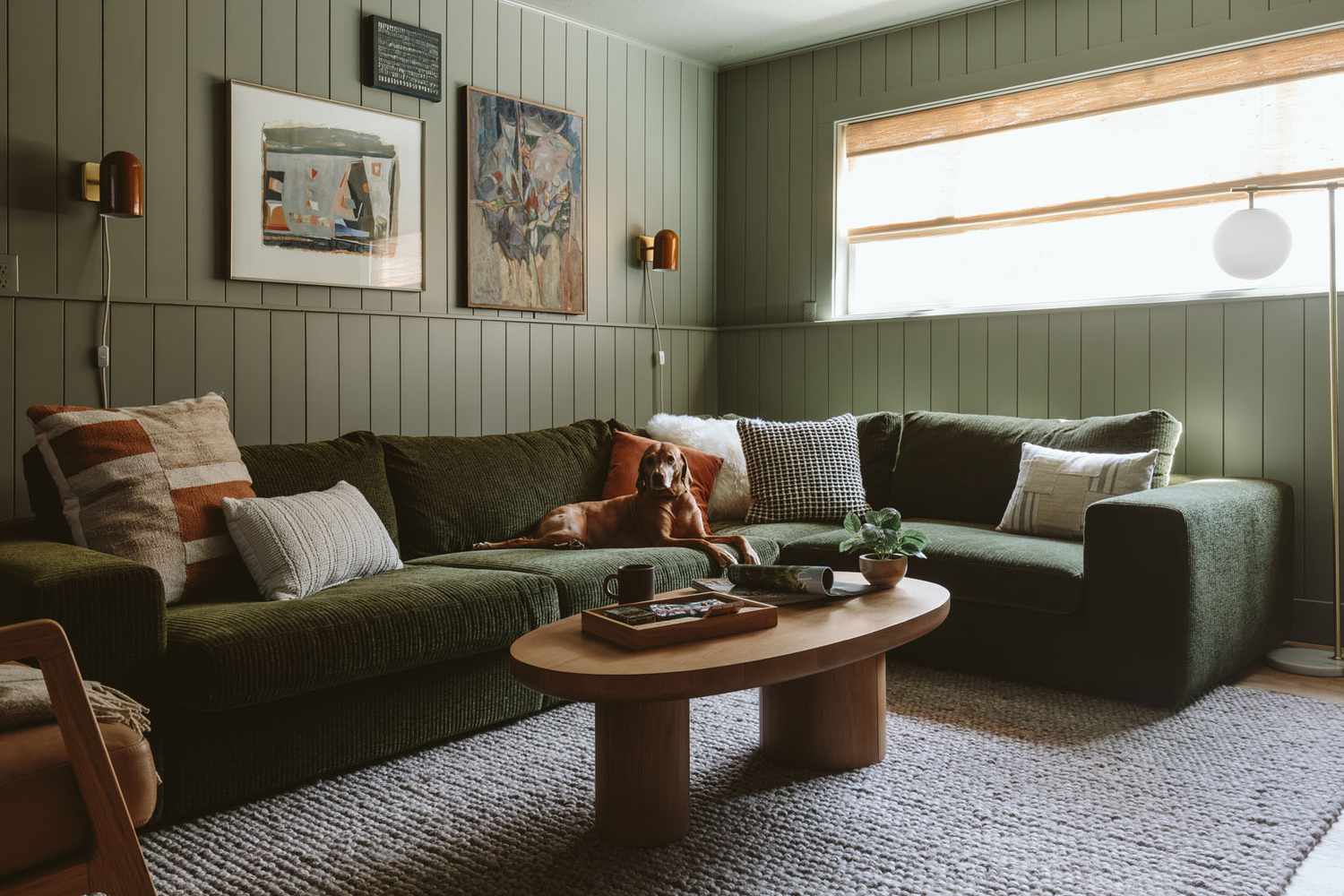 30 Green Living Rooms That Bring the Outdoors Inside