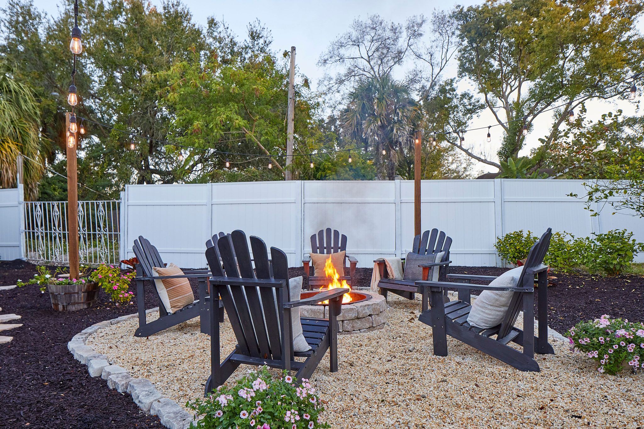 31 Firepit Ideas for the Ultimate Backyard Hangout Space