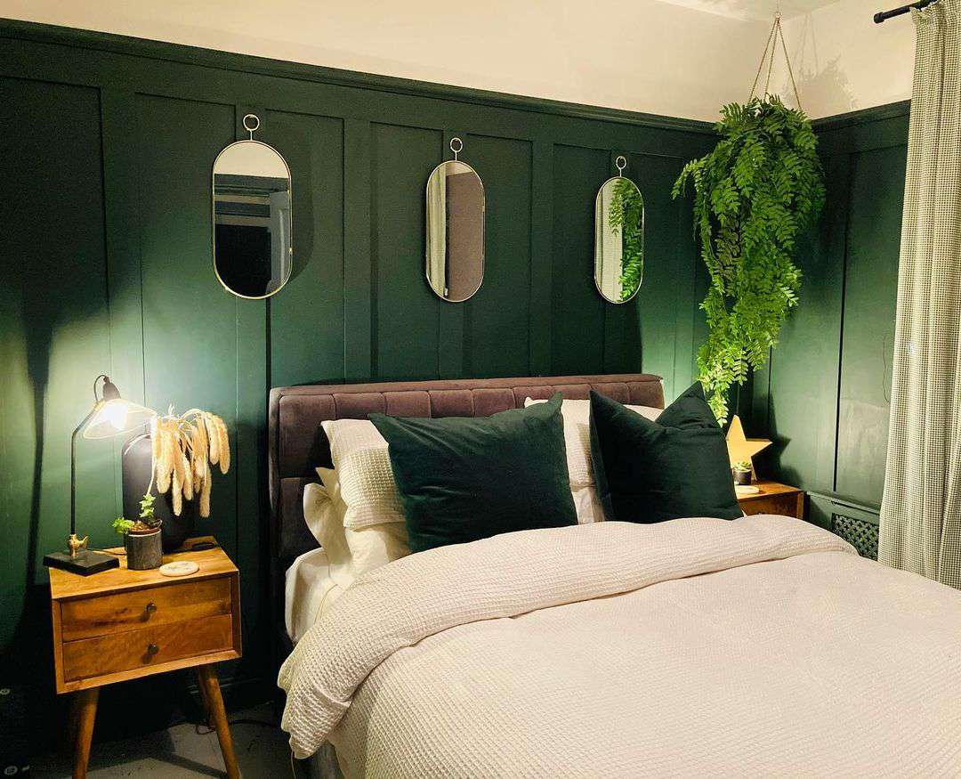 32 Dark Green Bedroom Ideas For Your Inspiration