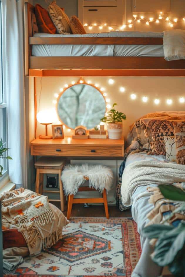 33 Cute Dorm Room Ideas: Chic, Practical, and Space-Saving!