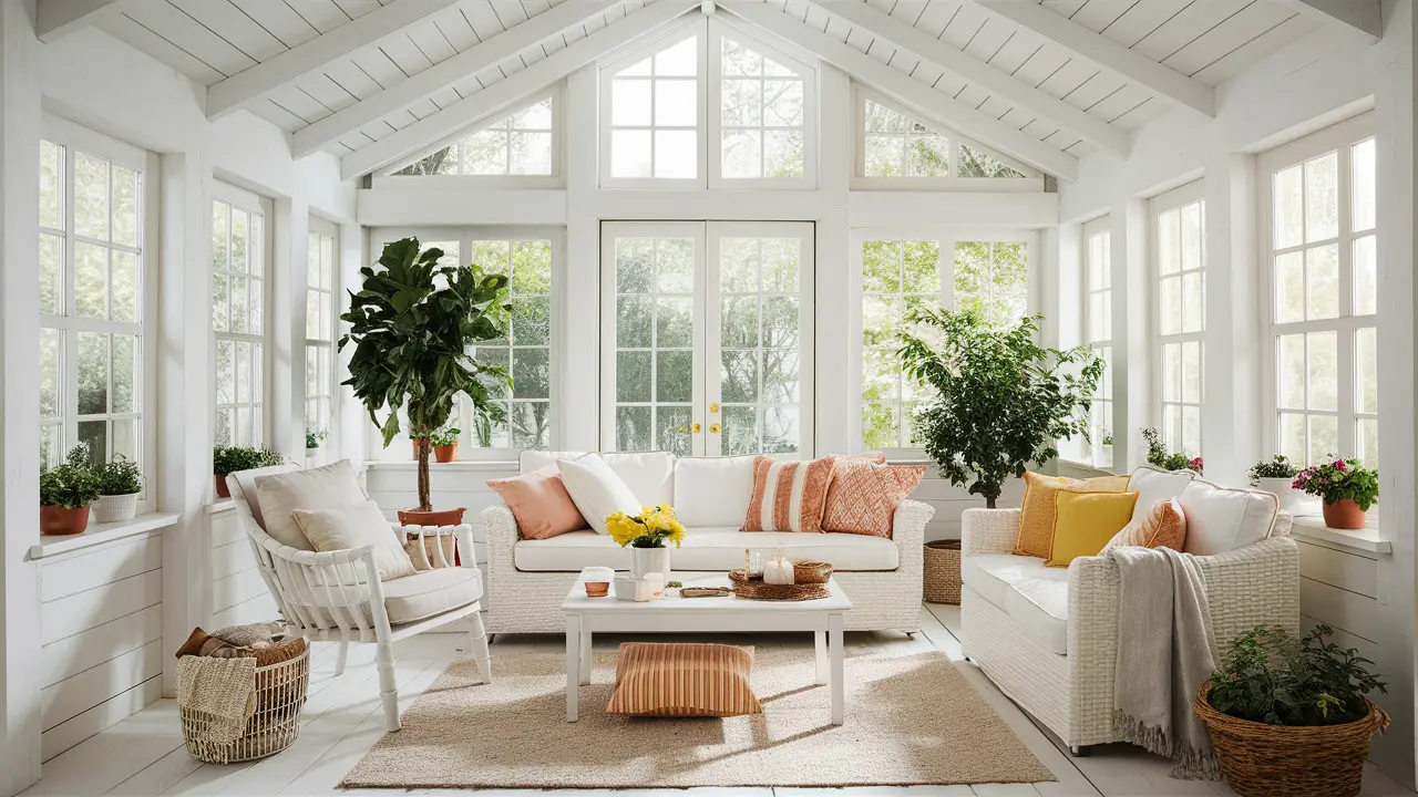 45 Sunroom Ideas for 2026 (Modern, Cozy & Energy-Efficient Designs)