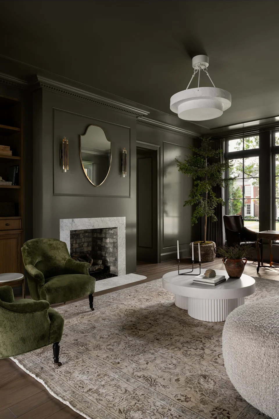 5 Olive Green Living Room Ideas That Will Inspire You to Introduce This On-Trend Color to Your Scheme