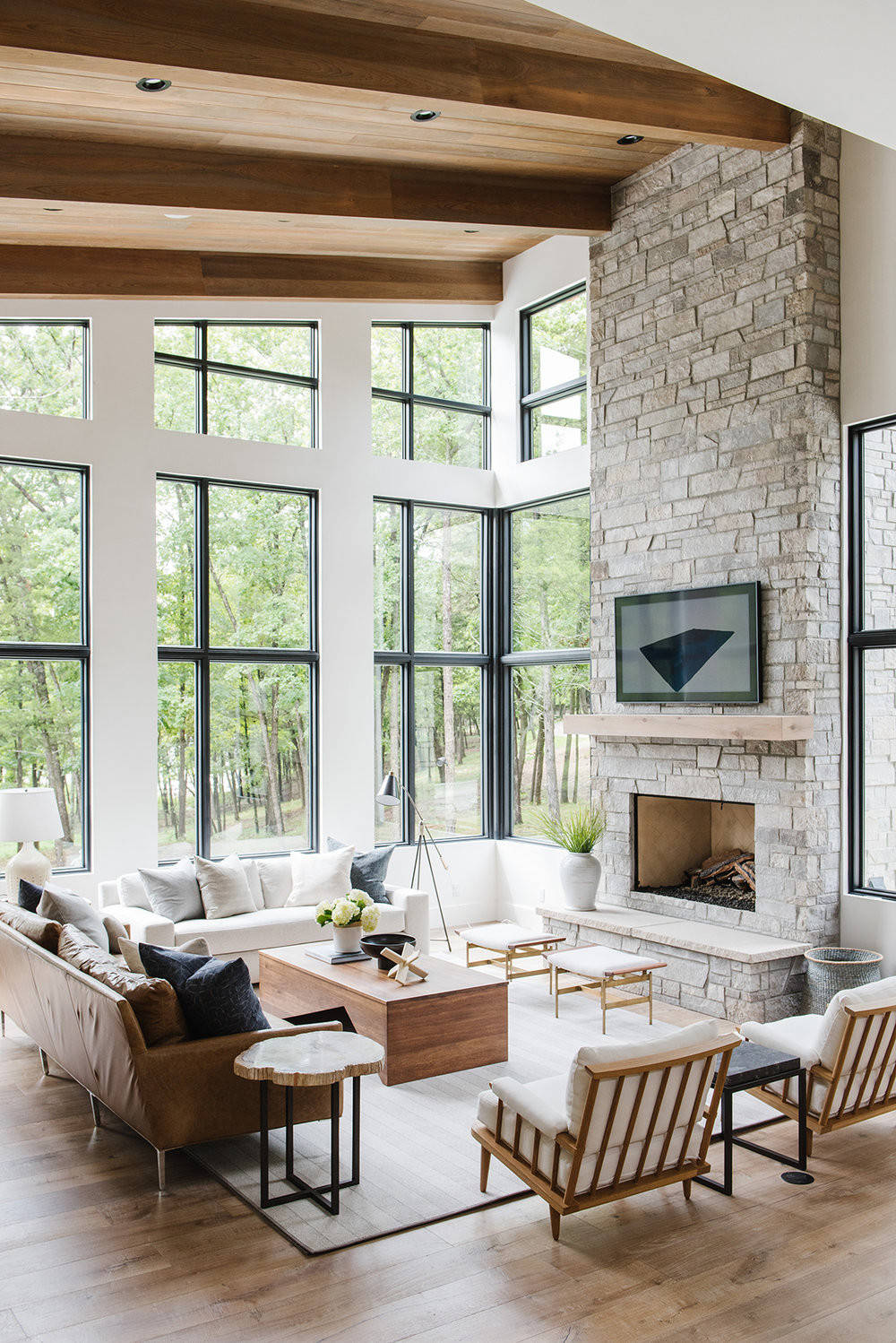 75 Farmhouse Living Room Ideas You'll Love - May, 2026 | Houzz