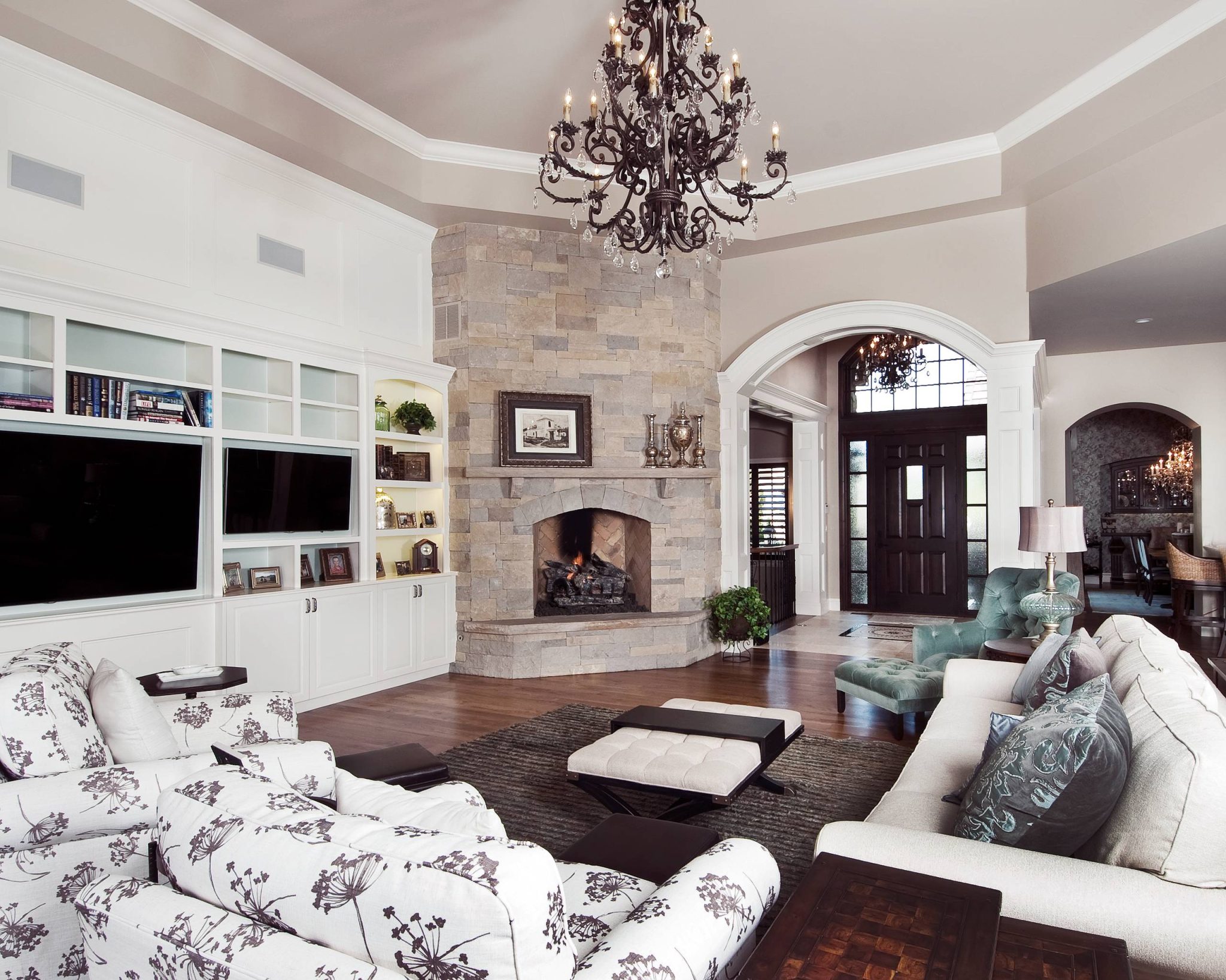 75 French Country Living Room Ideas You'll Love - May, 2026 | Houzz