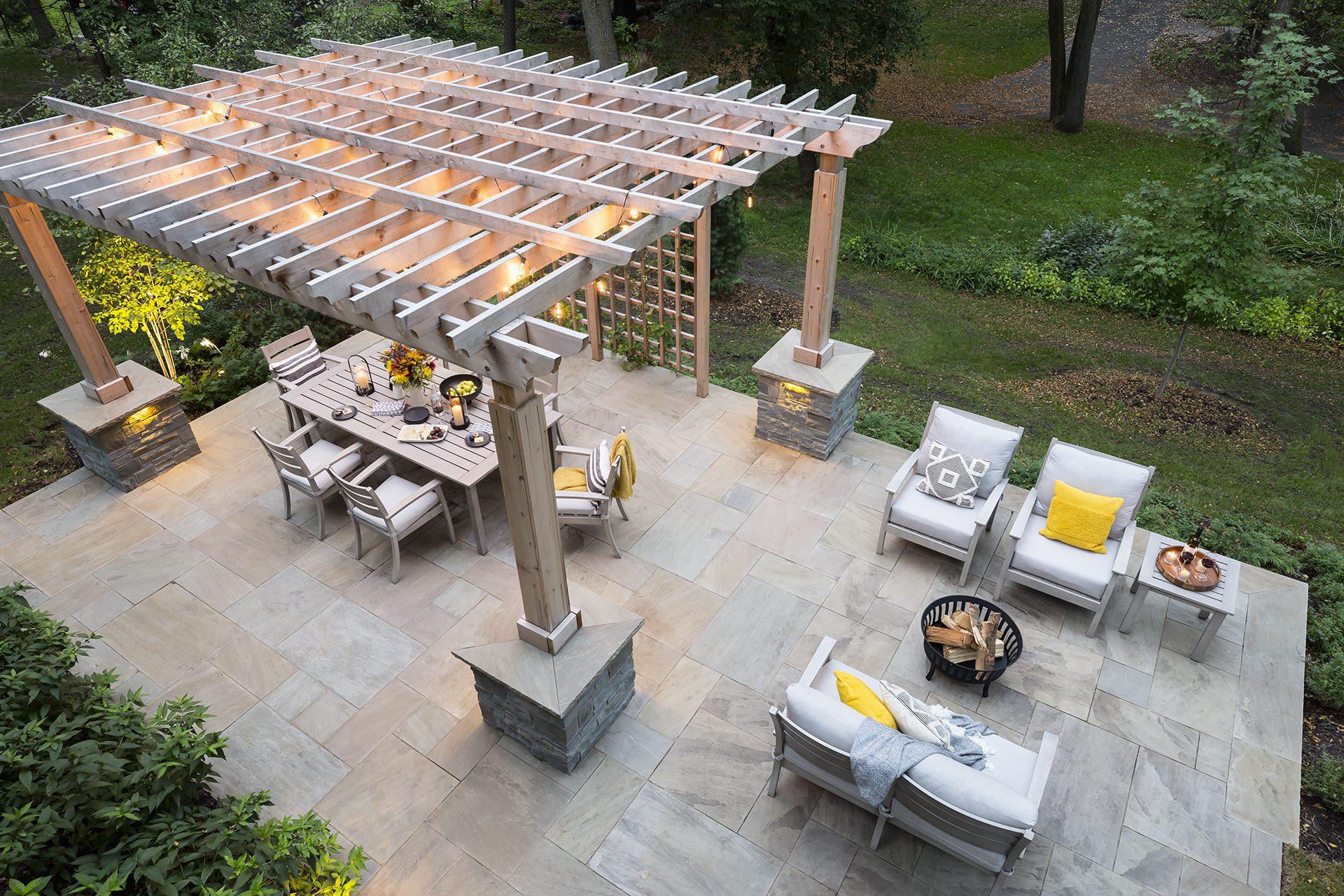 Award-Winning Pergola & Landscape Design Project In Minnetonka MN