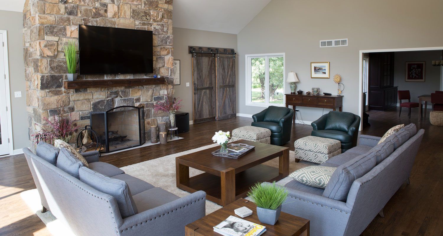 Barrington Family Room Portfolio | Advance Design Studio