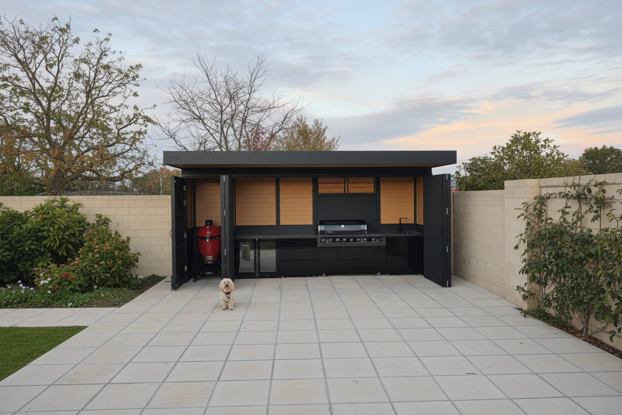 BBQ Enclosures – Acacia WoodworX