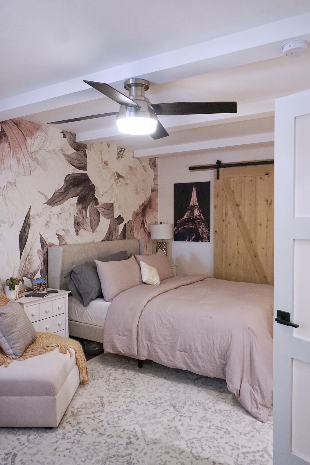 Before & After: Feminine Chic Bedroom Renovation - living after midnite