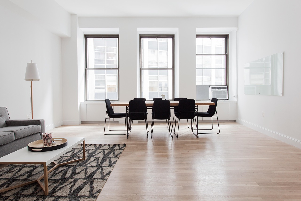 chairs, floor, furniture, indoors, interior design, lamp, parquet, room, tables, windows, rug, interiors, home interior, home furniture, interior decoration, home, house, floor, interior design, room,