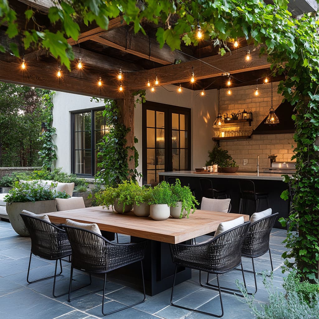 Charming Outdoor Dining Ideas for Any American Backyard | FH