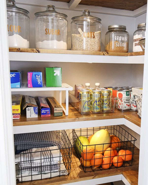 Corner Pantry Organization Makeover - Angela Marie Made