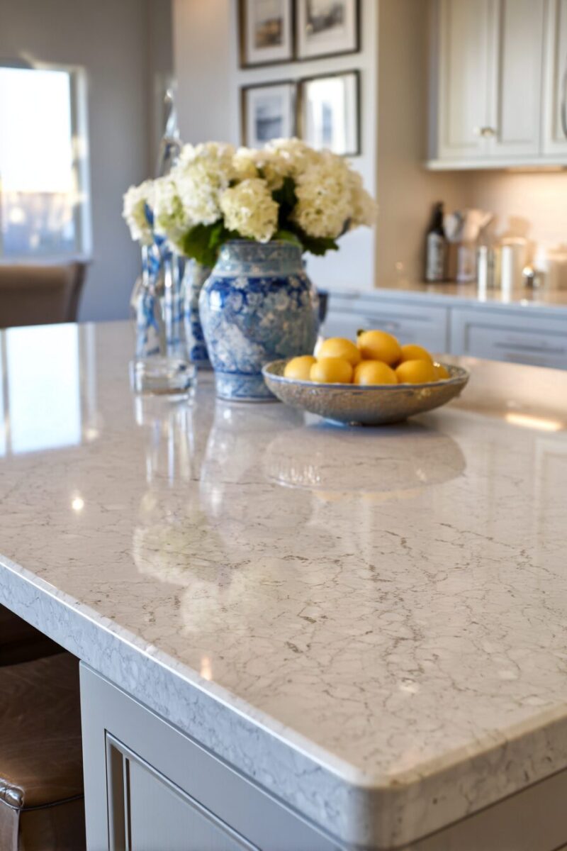 Discover The Beauty Of Warm Quartz Kitchen Countertops — DreamyHomeStyle