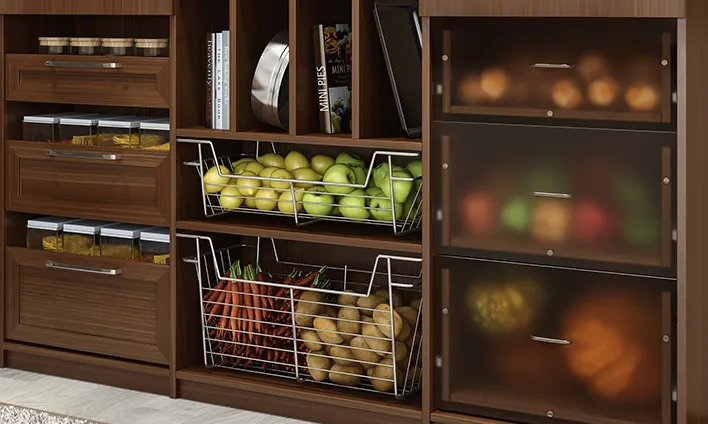 Elegant Custom Pantry Designs for Your Kitchen | Closets by Design