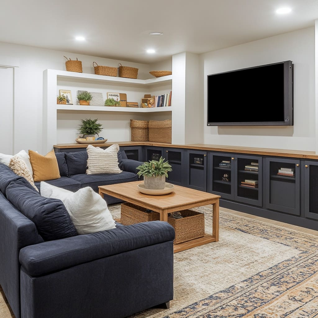 Finished Basement Ideas: Practical Tips for Stylish Spaces