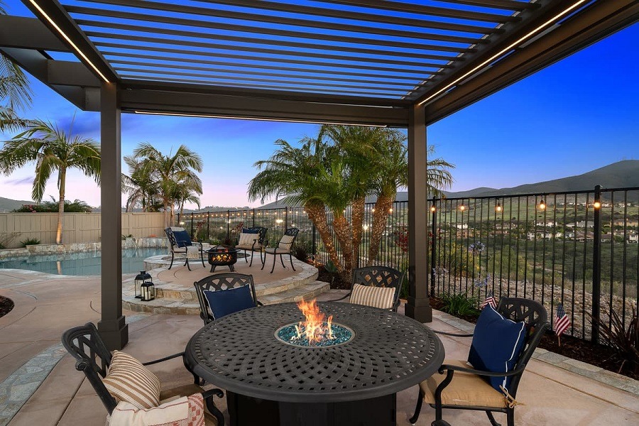 Fire Pit Lounge | Outdoor Elements