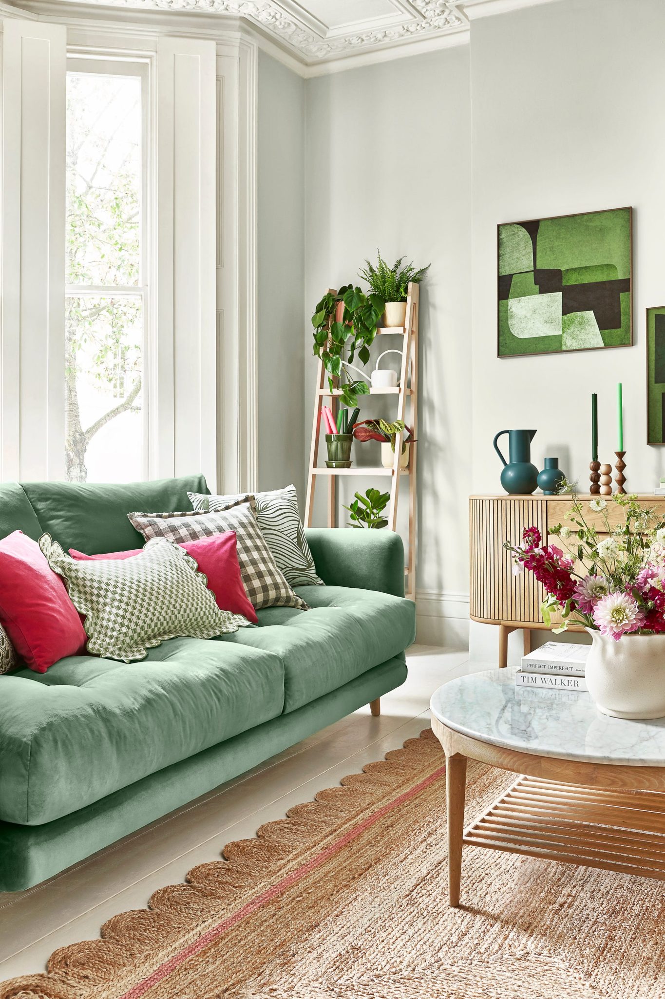 Green Living Room - 31 Inspiring Green Living Room Ideas