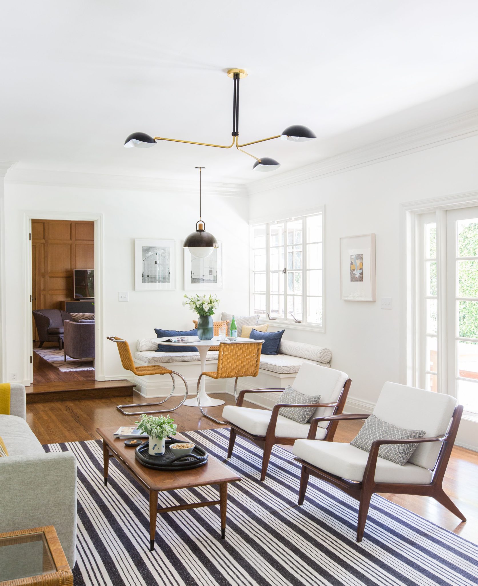 How to Decorate a Living Room/ Dining Room Combo