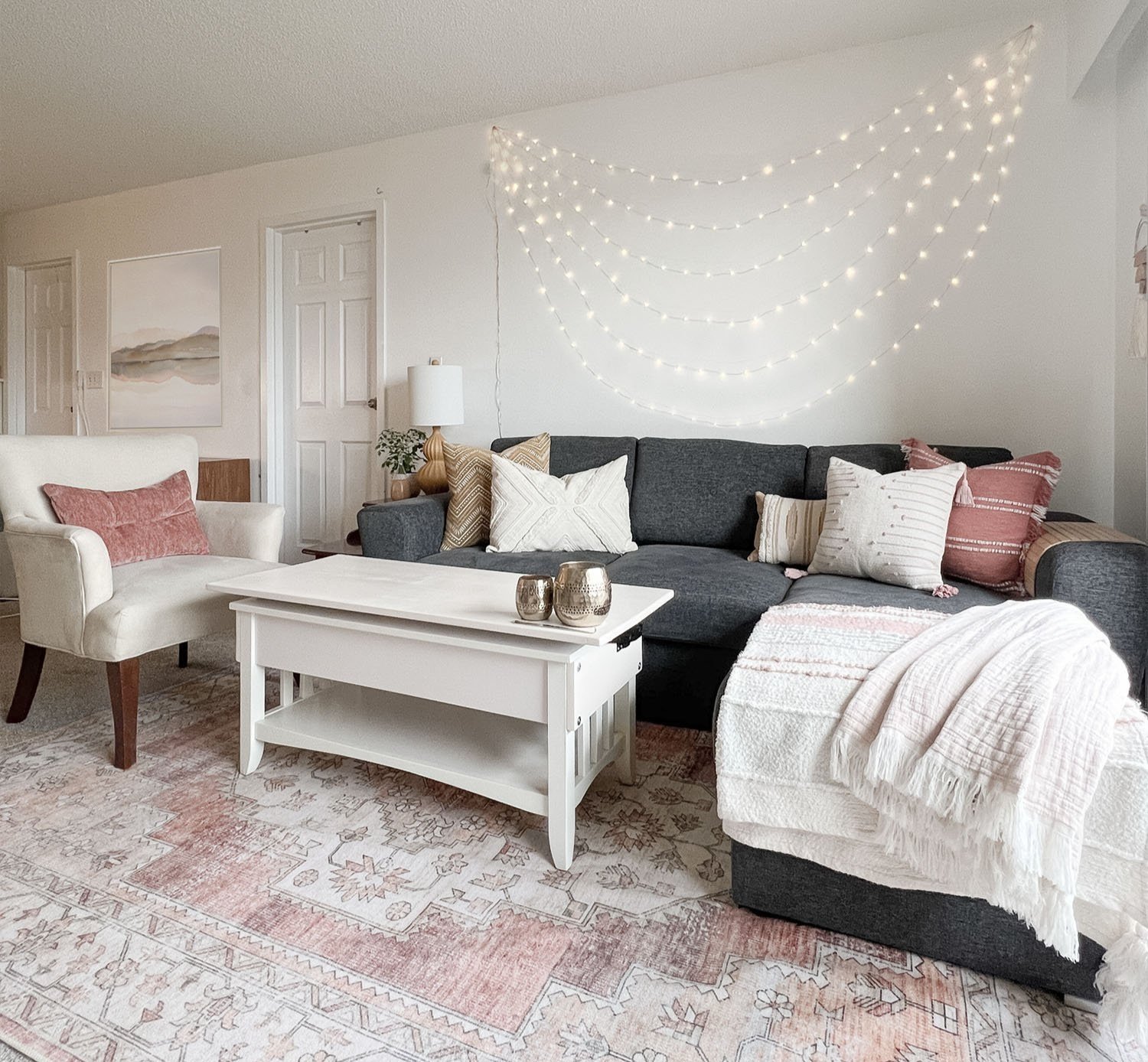 How to Make the Most Out of a Small Living Room — Brass & Oak